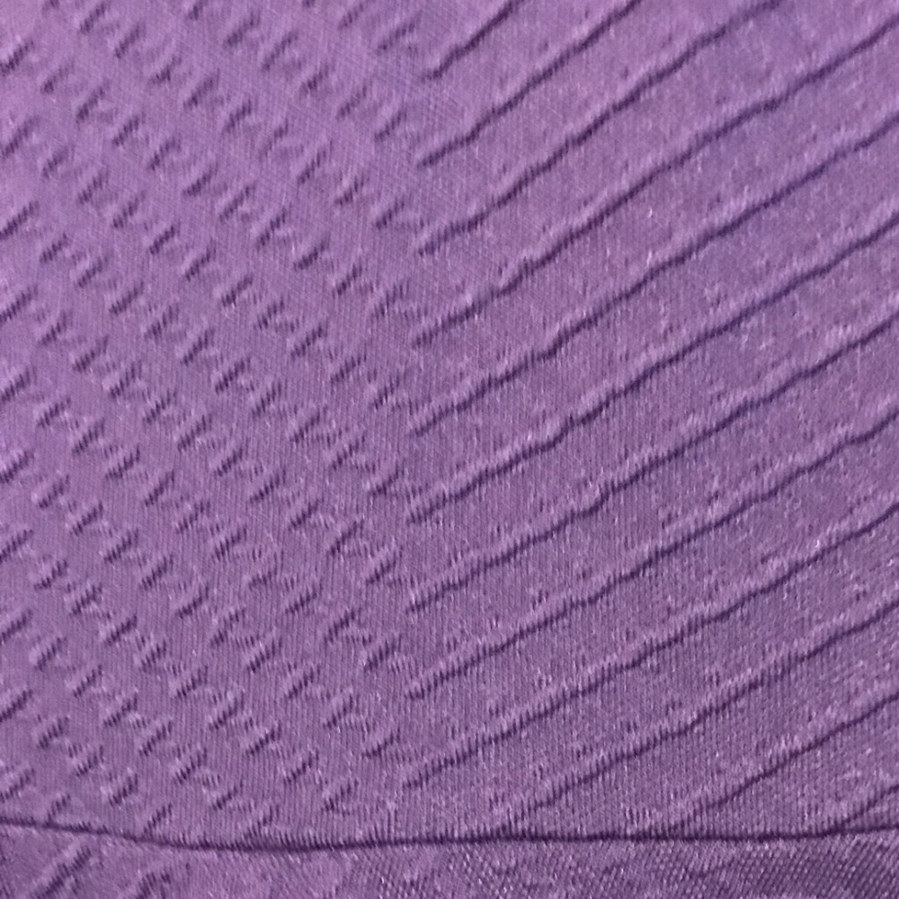 NWT LuLaRoe Purple Textured Fabric XS Nicole Dress - Picture 4 of 5